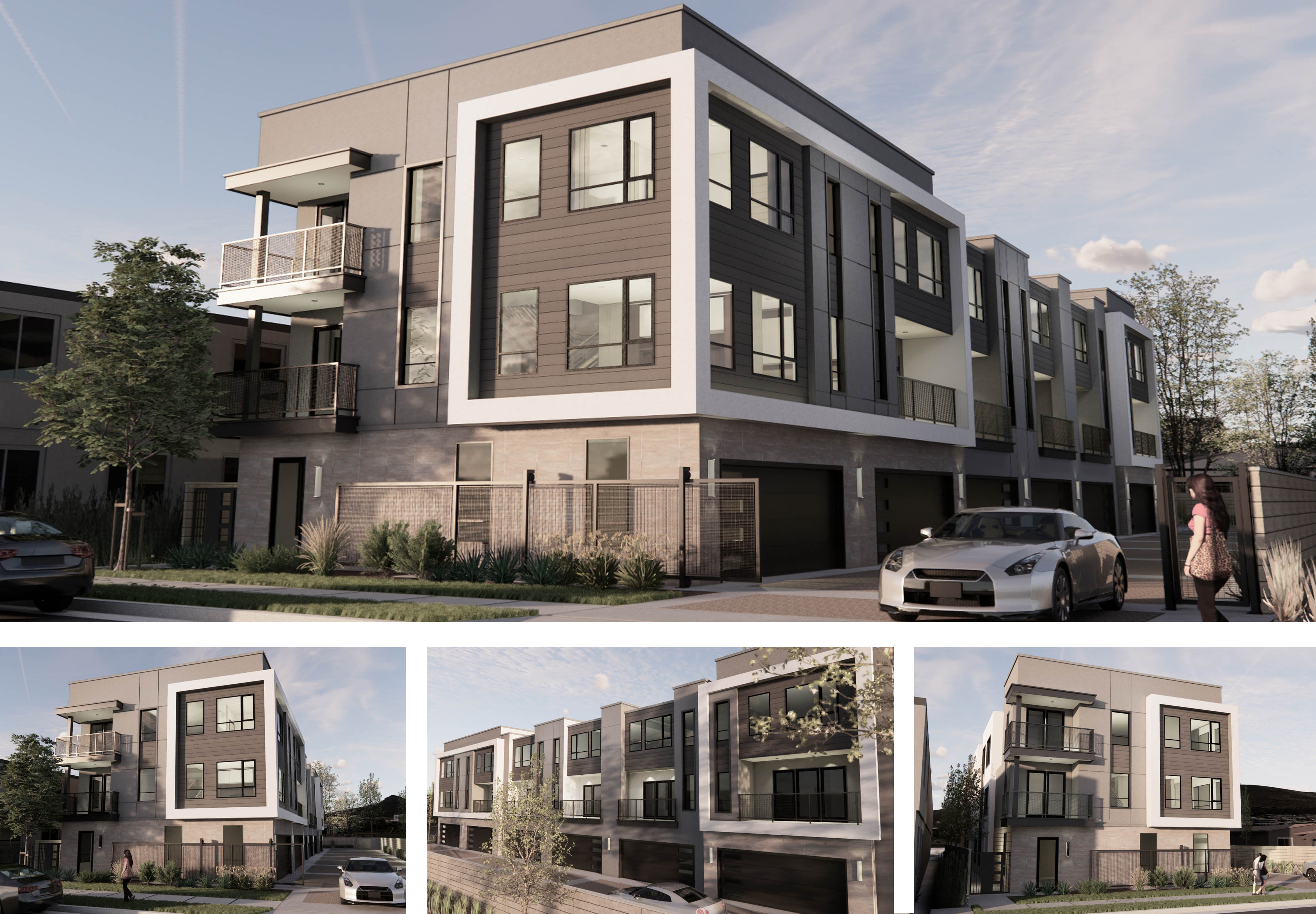 6 Unit 3-Story Townhome, Rosemead